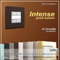 Buton quadruplu, cu revenire, cu eticheta - Gama Intense.