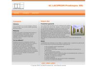 Website Laciprom Prodimpex SRL