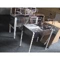 Banc din inox pentru descapacit