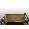Carucior din inox pentru instrumentar