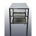 Masa din inox cu doua polite pentru instrumentar