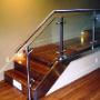 Balustrade de inox cu sticla
