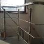 Balustrade inox cu 3 fire scara