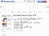 Website Rominterface Impex SRL