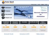 Website Trans Sped S.r.l