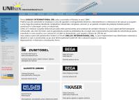 Website Unilux International SRL
