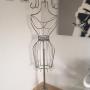 Cuier inox - manequin