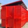 Abroll container cu capac