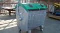 Eurocontainere 1100 L colectare selectiva deseuri
