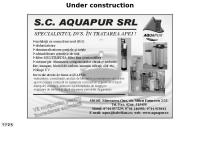 Website Aquapur SRL