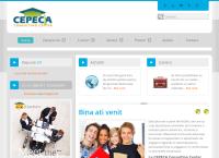 Website Cepeca Consulting Center SRL