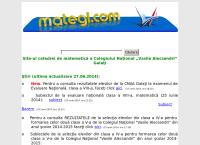 Website Colegiul Vasile Alecsandri Galati