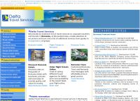 Website Delta Travel Services SRL
