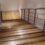 scara structura otel si lemn