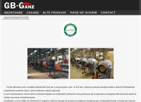Website G.b. Ganz România Termotehnica S.r.l