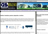 Website Gs Metalic Rack SRL