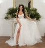 rochie de mireasa a line