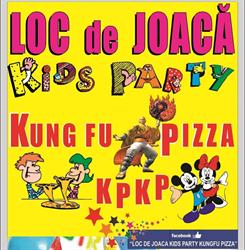 Loc De Joaca Kids Party Kungfu Pizza -KPKP