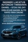 Deblocari Masini Lacatus Timisoara