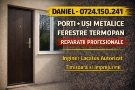 REPARATII PORTI USI METALICE FERESTRE TERMOPAN