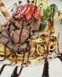 Spaghetti de clatite cu Nutella