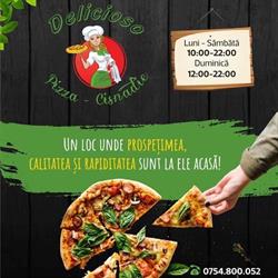 Delicioso pizza cisnadie