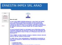 Website SC Ernestin-Impex SRL