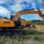 Buldoexcavator pe senila JCB JS131LC