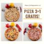 Pizza 3+1 GRATIS