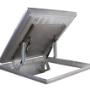 Capac placabil din aluminiu cu sistem de deschidere cu arcuri cu gaz