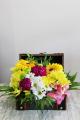 Buchet de flori in cufar