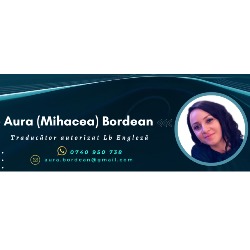 Traducator autorizat Aura Bordean