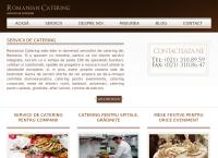 Website Romanian Catering SRL