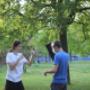 Curs Kung Fu in parc
