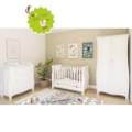 Patut multifunctional din lemn MK II White