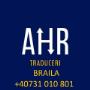 Birou traduceri Braila - AHR