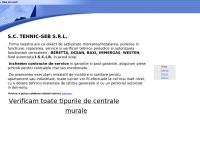 Reparatii centrale termice - Tehnic-Seb S.R.L.