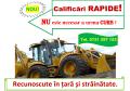 Atestat RAPID buldoexcavatorist mecanic utilaje ifron vola compactor