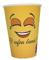 Set 50 bucati, Pahar carton, pentru cafea, 7oz, 200ml