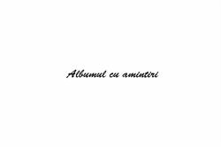 Albumul cu Amintiri