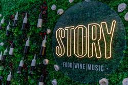 STORY-food, wine, music
