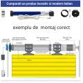 Motor pentru jaluzele , modern, versatil, cu sistem inteligent de programare, fiabil si durabil, functii de siguranta 40kg 20nm ,230v,140w