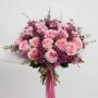 BUCHET TRANDAFIRI ROZ SI WAX - California Flowers