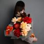 BUCHET ANTHURIUM SI TRANDAFIRI - California Flowers