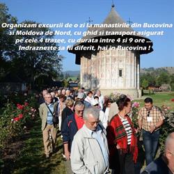 Turul Manastirilor din Bucovina si Neamt