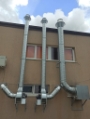 Ventilator centrifugal extern