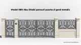 Panou poarta si gard metalic - Abu Dhabi