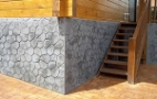 Beton amprentat vertical