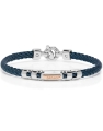 Bratara Baraka 316L fixa cu aur 18 kt si diamant