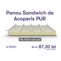 Panouri Sandwich de Acoperis PUR – 5 cute – RAL 9002 - 30cm
